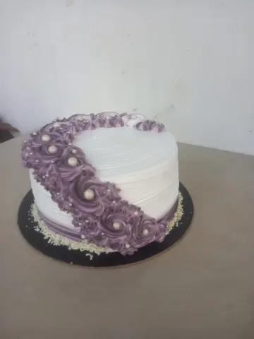 White forest cake